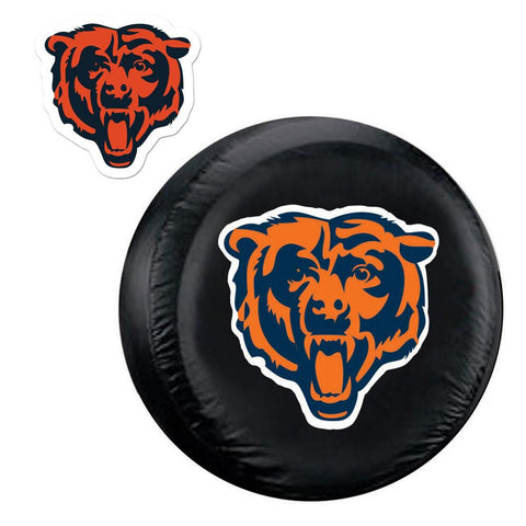 Chicago Bears NFL Spare Tire Cover and Grille Logo Set (Regular)