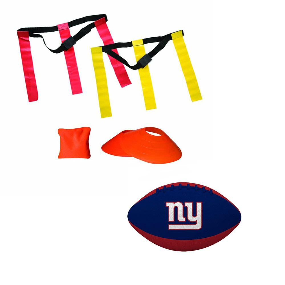 New York Giants NFL Youth 10 Player Flag Football Set