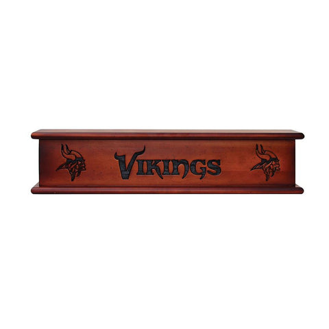 Minnesota Vikings NFL 20in Aspen Wood Memorabilia Shelve