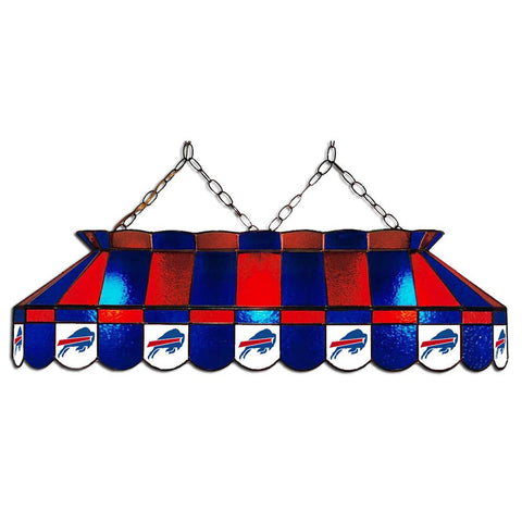 Buffalo Bills NFL 40 Inch Billiards Stained Glass Lamp