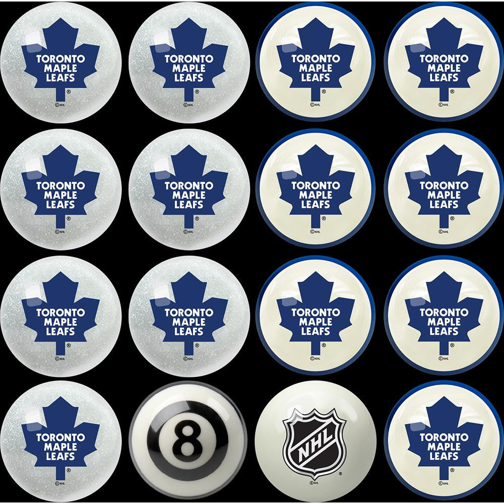 Toronto Maple Leafs NHL 8-Ball Billiard Set