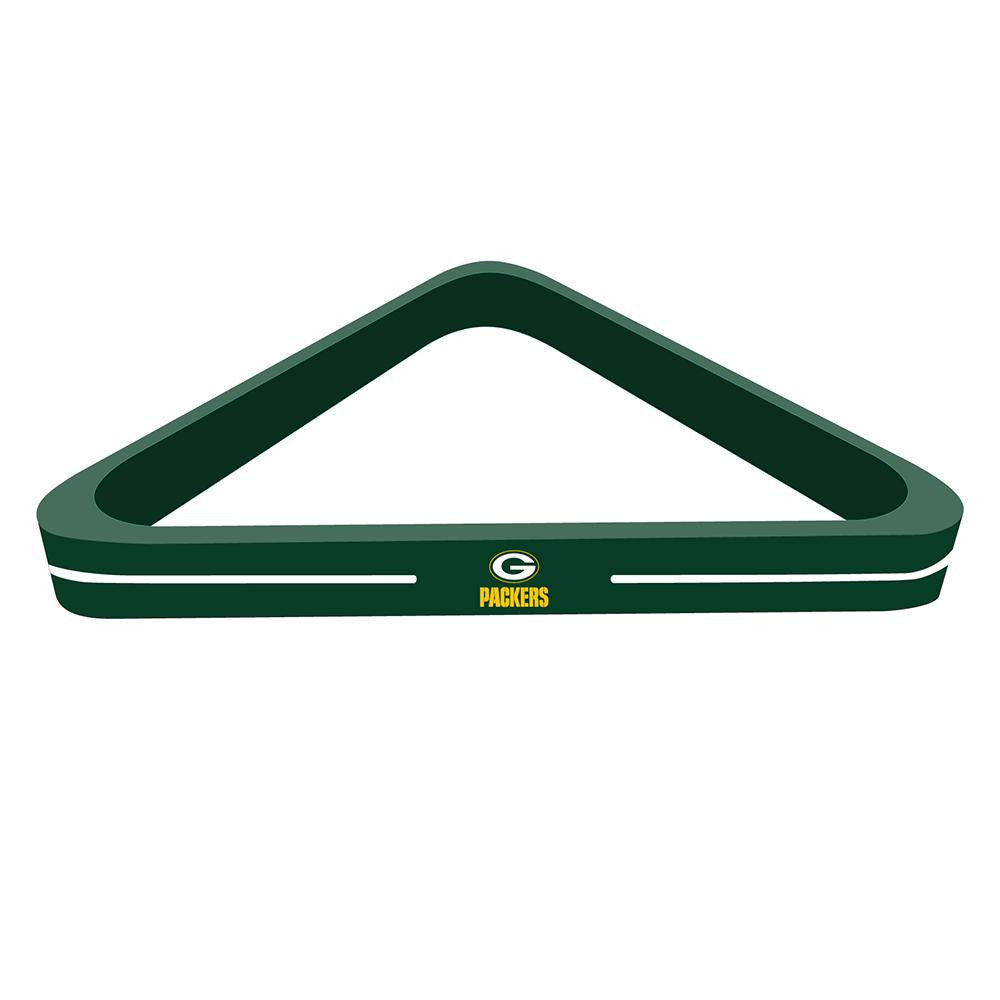 Green Bay Packers NFL Billiard Ball Triangle Rack