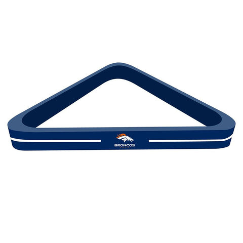 Denver Broncos NFL Billiard Ball Triangle Rack