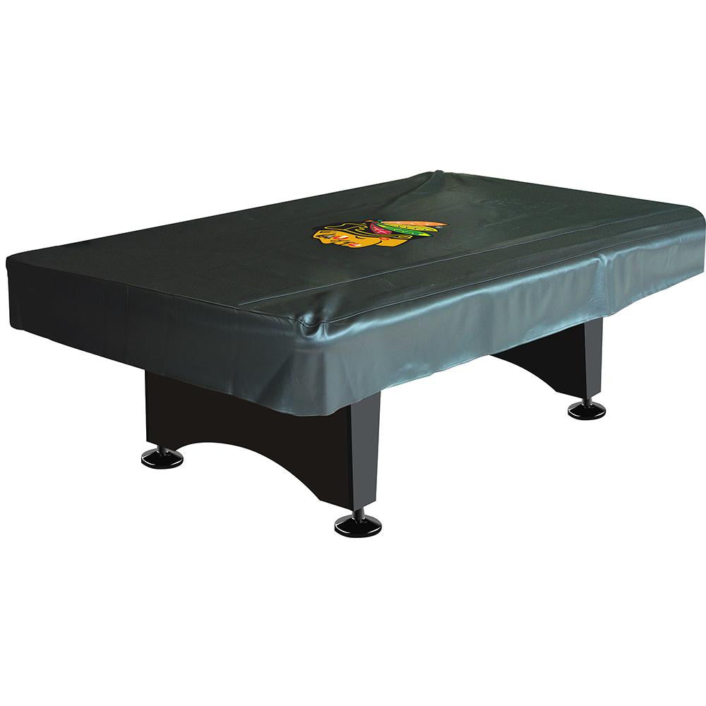 Chicago Blackhawks NHL 8 Foot Pool Table Cover