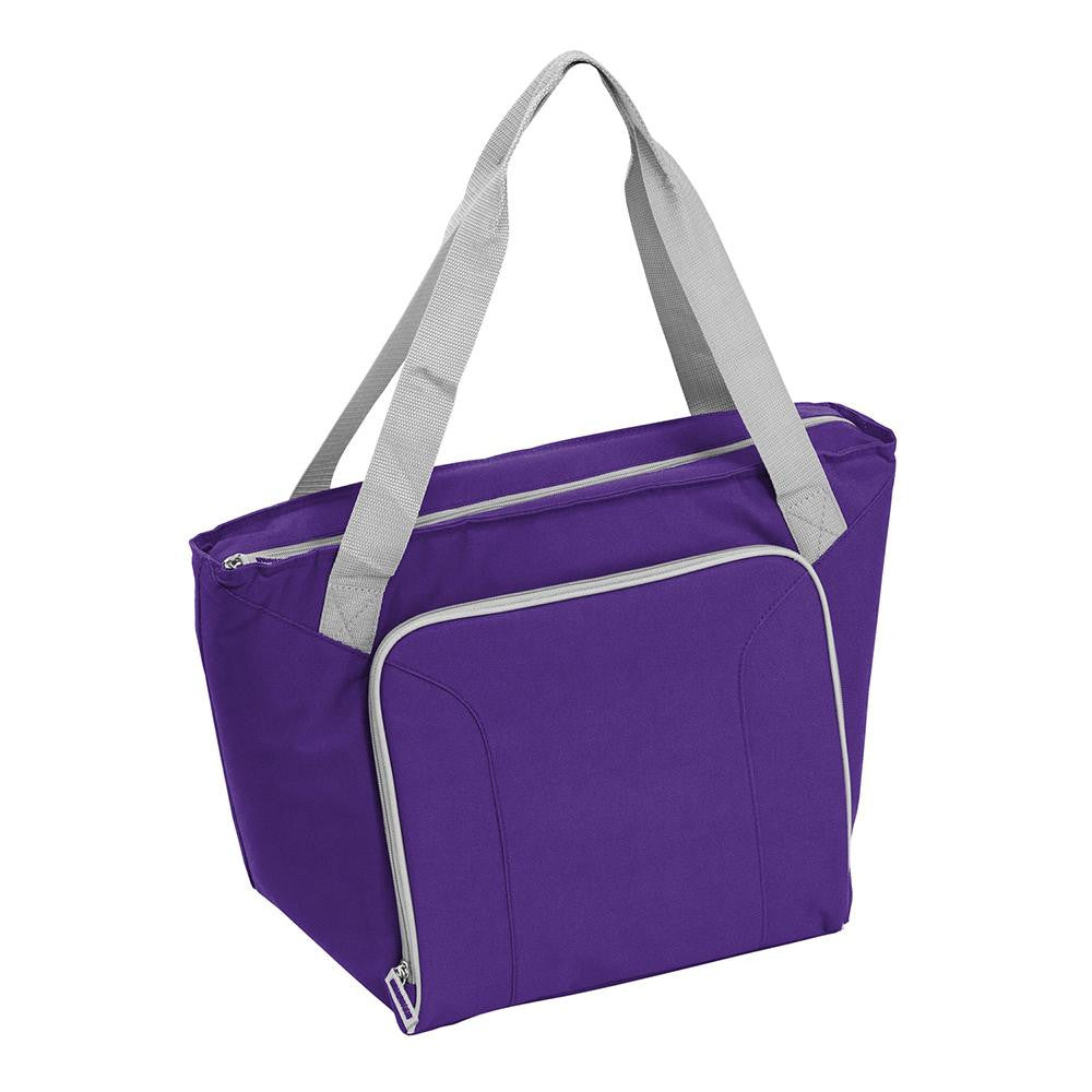 30 Can Cooler Tote (Purple)
