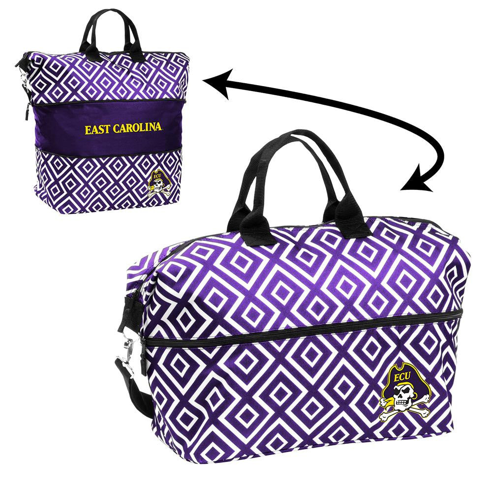 East Carolina Pirates NCAA Expandable Tote