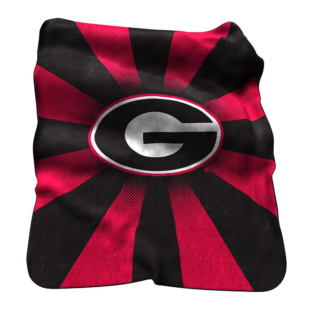 Georgia Bulldogs NCAA Raschel Throw