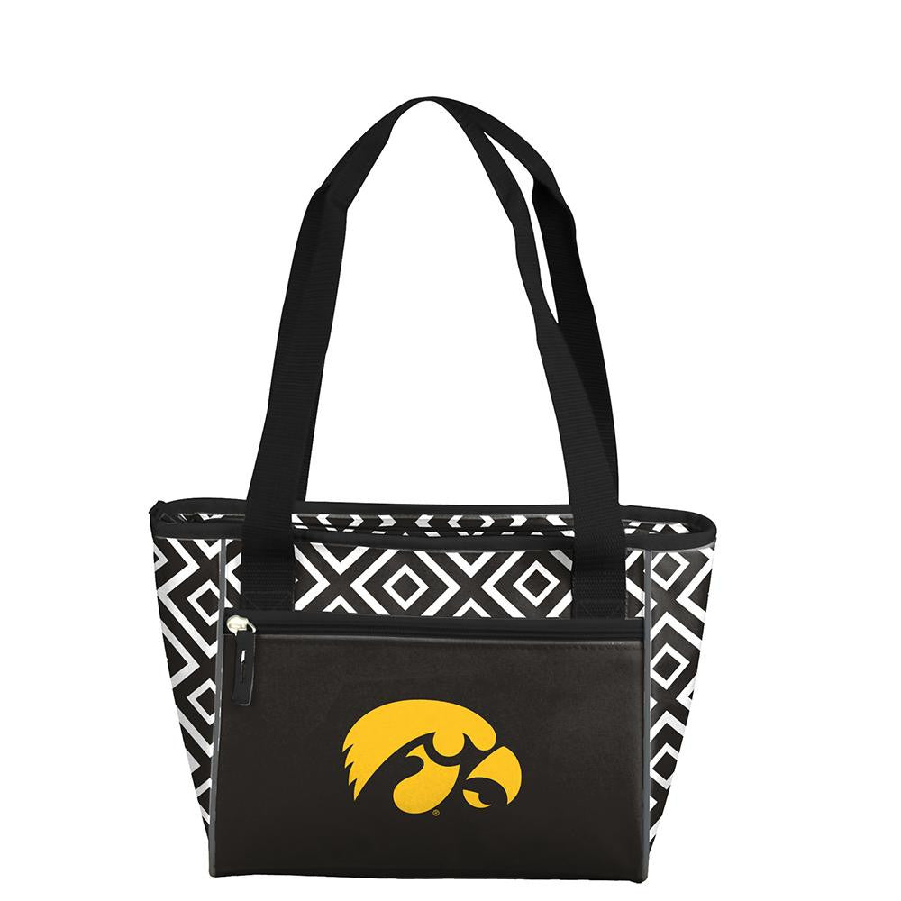 Iowa Hawkeyes NCAA 16 Can Cooler Tote