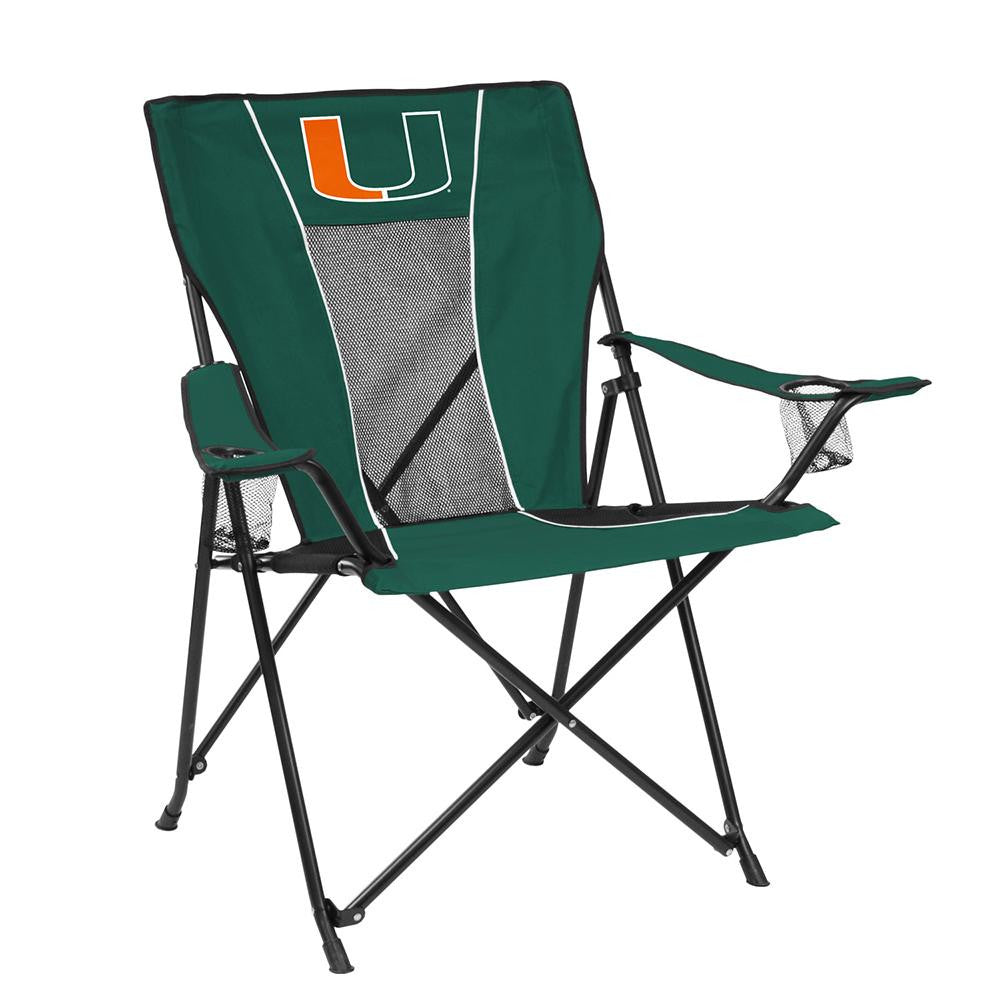 Miami Hurricanes NCAA Game Time Chair