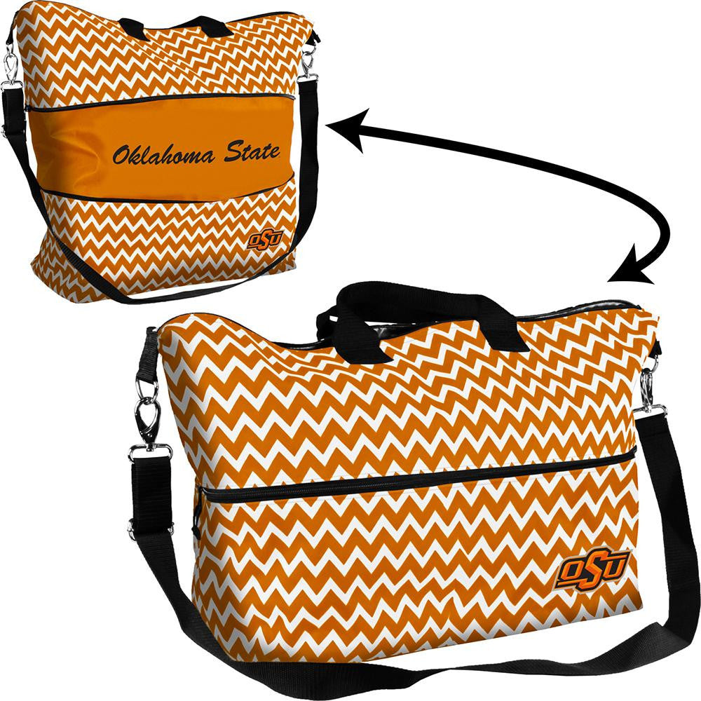 Oklahoma State Cowboys NCAA Expandable Tote Bag