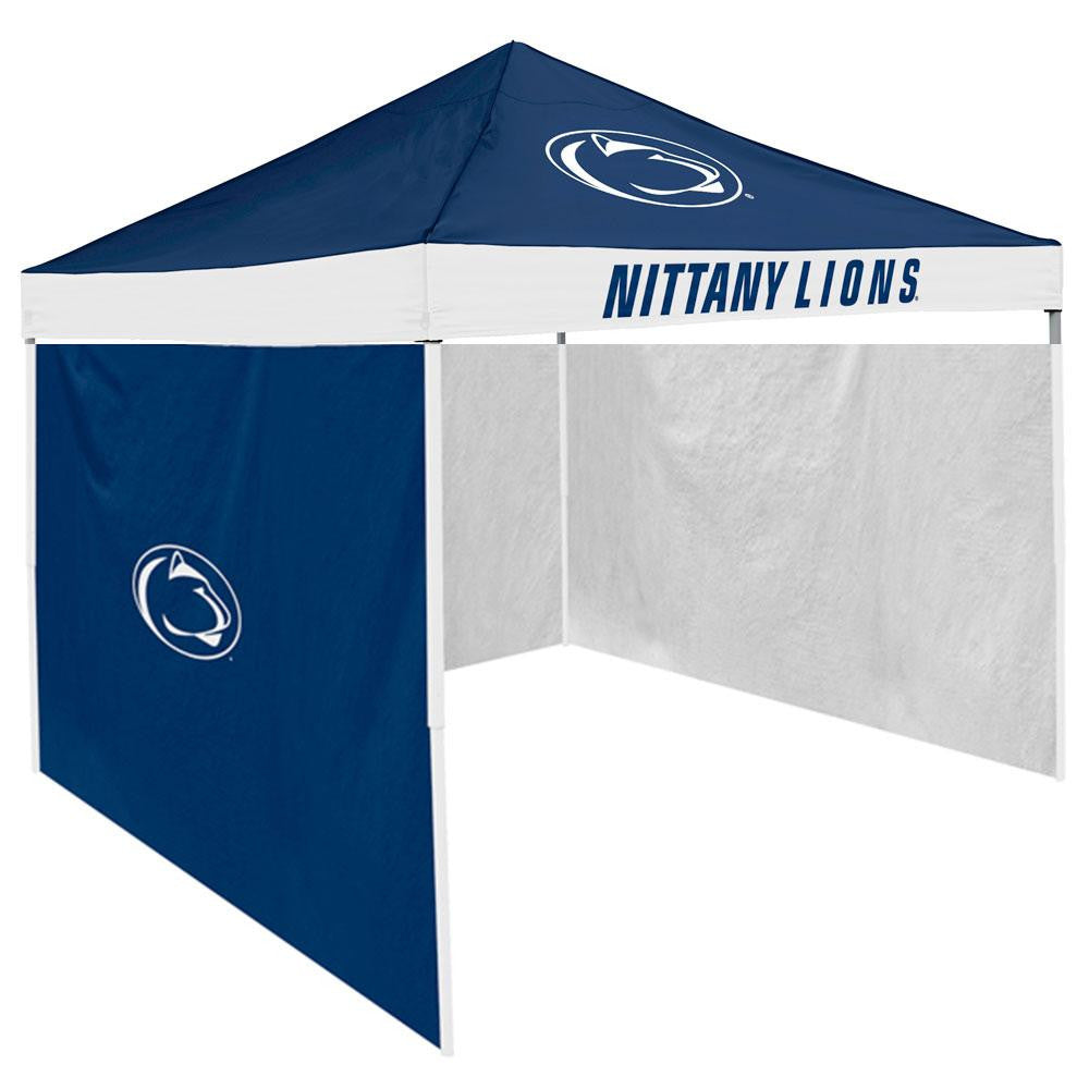 Penn State Nittany Lions NCAA 9' x 9' Economy 2 Logo Pop-Up Canopy Tailgate Tent With Side Wall