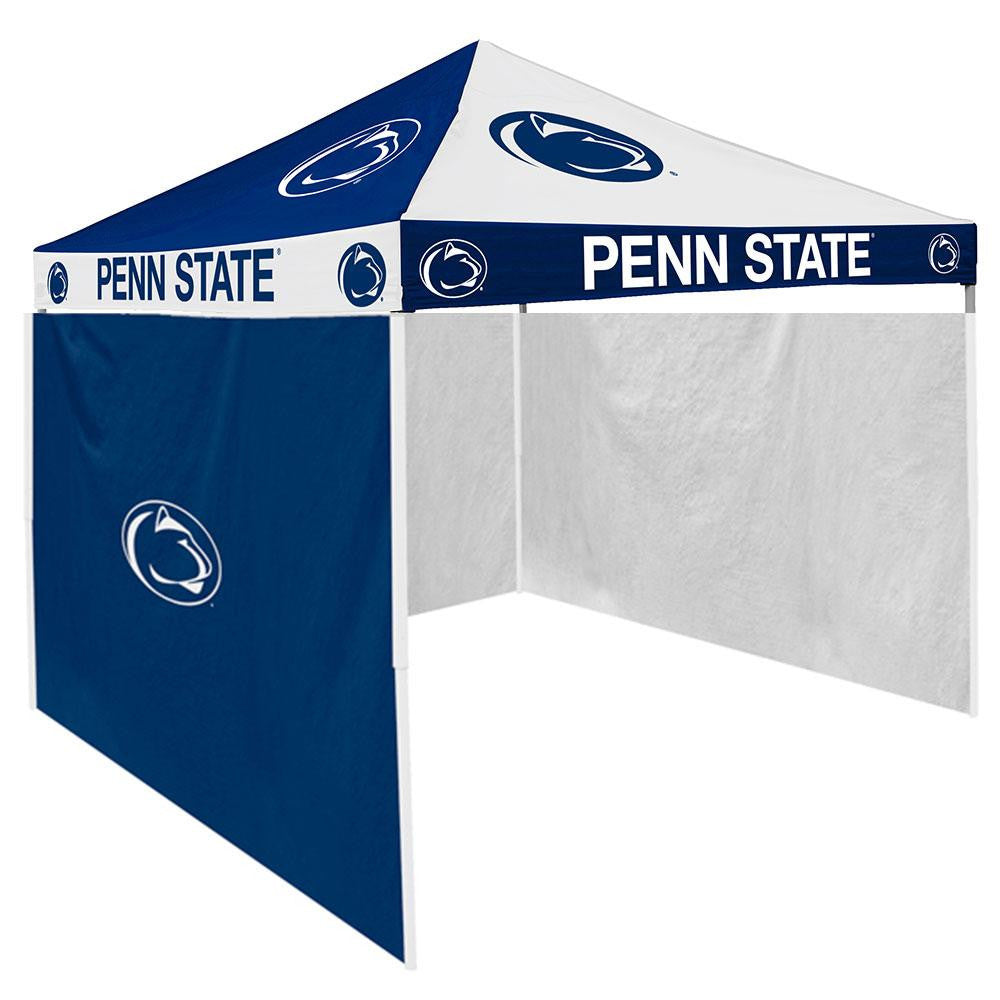 Penn State Nittany Lions NCAA 9' x 9' Checkerboard Color Pop-Up Tailgate Canopy Tent With Side Wall