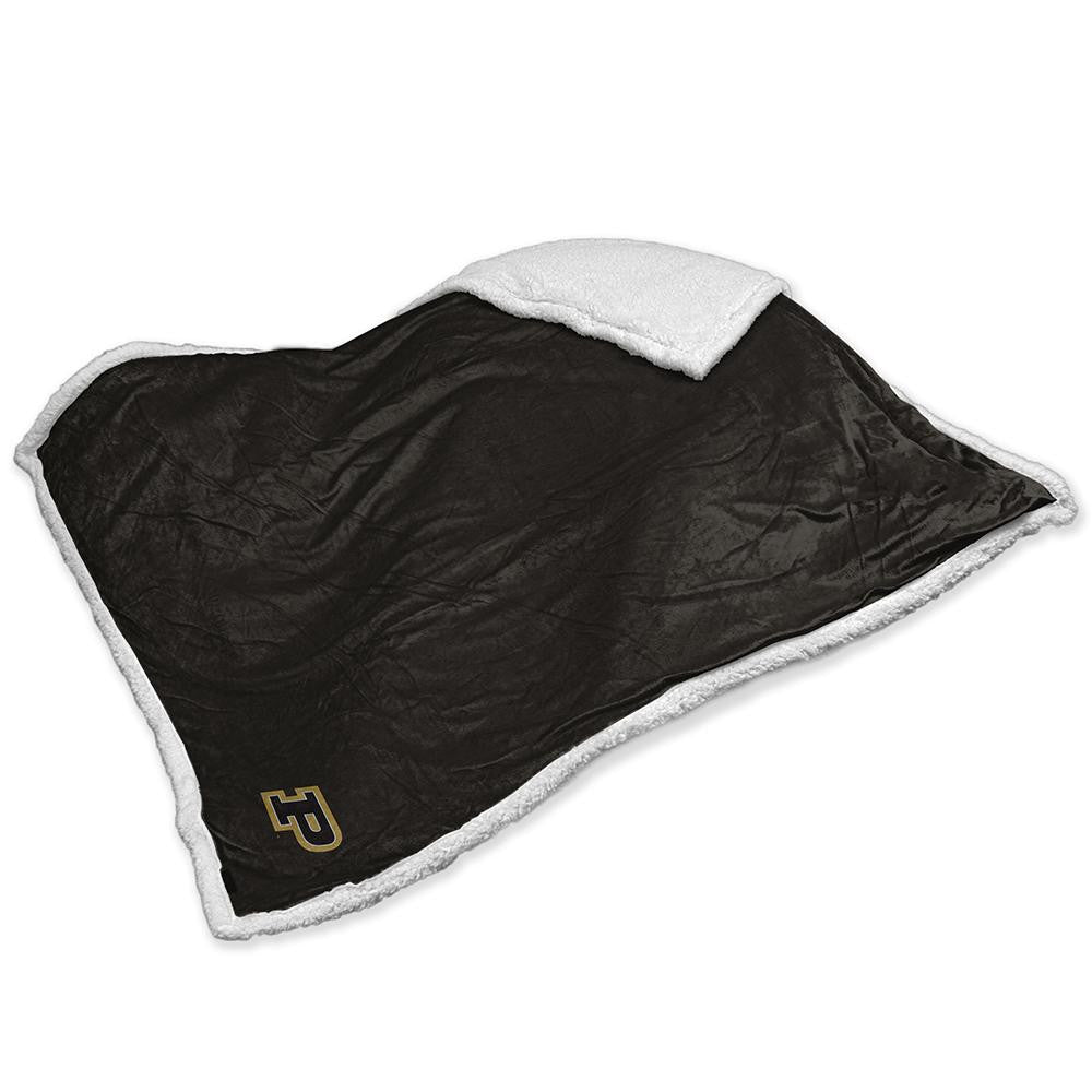 Purdue Boilermakers NCAA Soft Plush Sherpa Throw Blanket (50in x 60in)