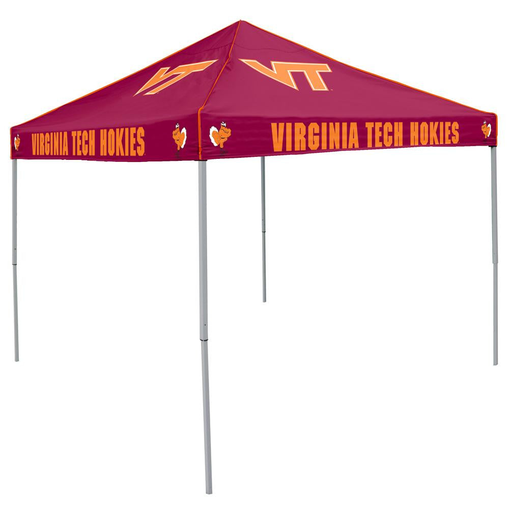 Virginia Tech Hokies NCAA 9' x 9' Solid Color Pop-Up Tailgate Canopy Tent