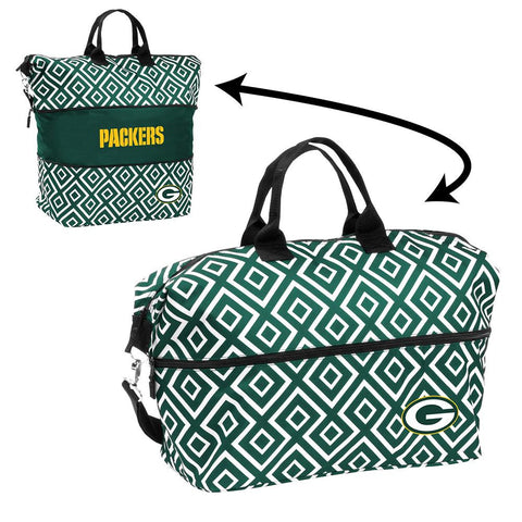 Green Bay Packers NFL Expandable Tote Bag