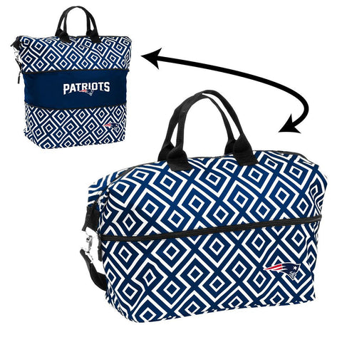 New England Patriots NFL Expandable Tote Bag