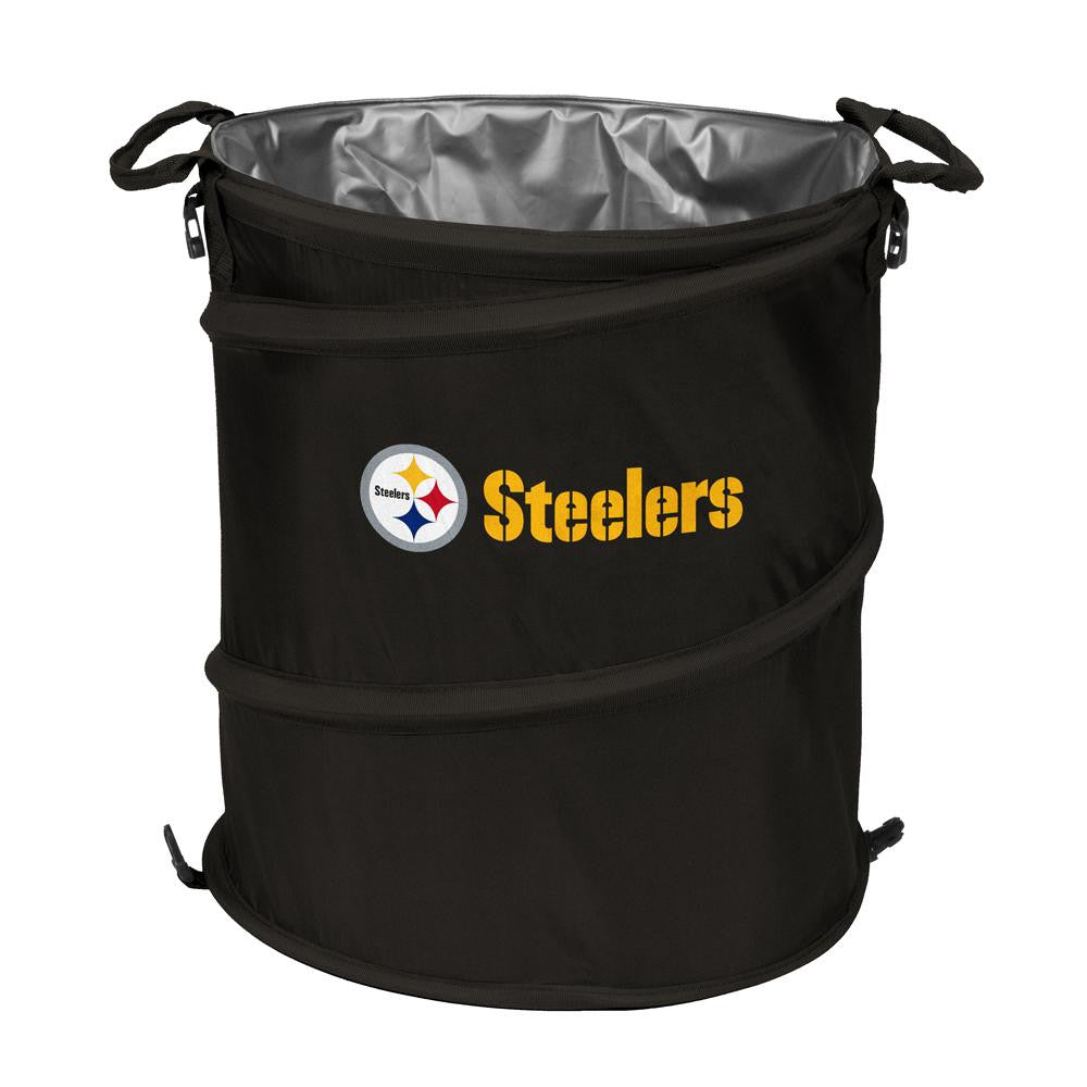 Pittsburgh Steelers NFL Collapsible Trash Can Cooler