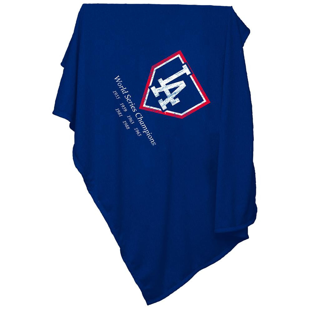 Los Angeles Dodgers MLB Sweatshirt Blanket Throw