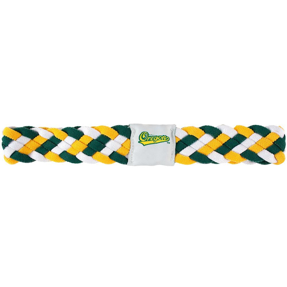 Oregon Ducks NCAA Braided Head Band 6 Braid