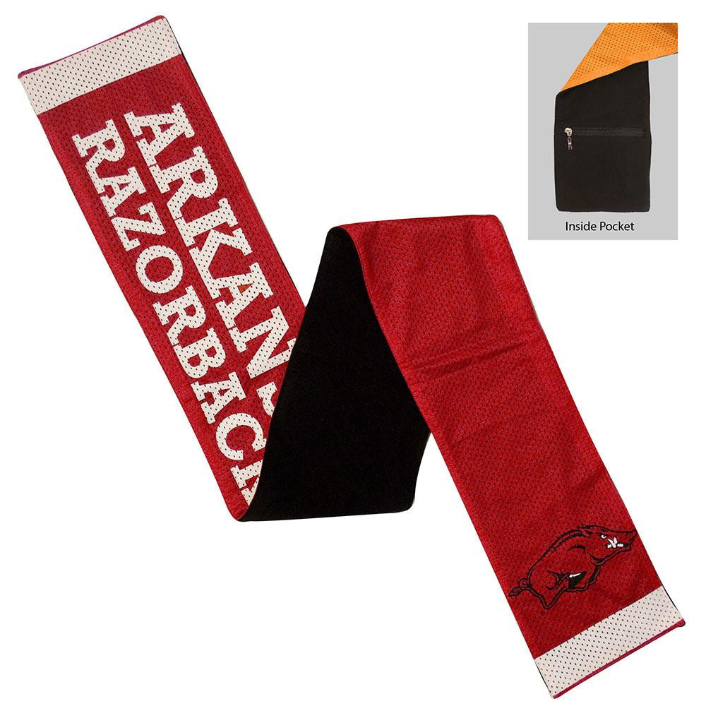 Arkansas Razorbacks NCAA Jersey Scarf