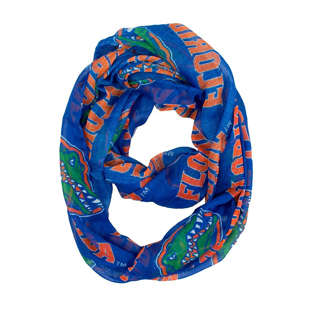 Florida Gators NCAA Sheer Infinity Scarf