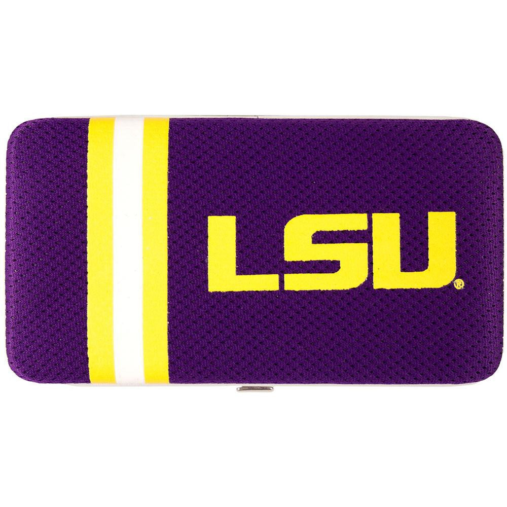 LSU Tigers NCAA Shell Mesh Wallet