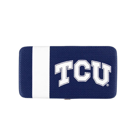 Texas Christian Horned Frogs NCAA Shell Mesh Wallet