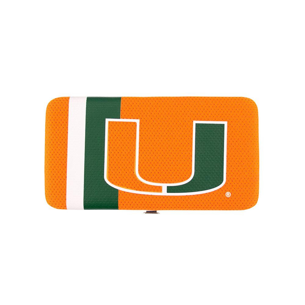 Miami Hurricanes NCAA Shell Mesh Wallet