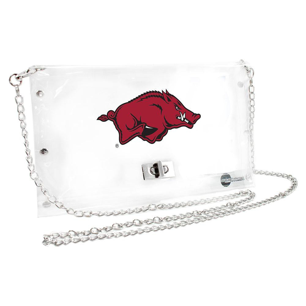 Arkansas Razorbacks NCAA Clear Envelope Purse