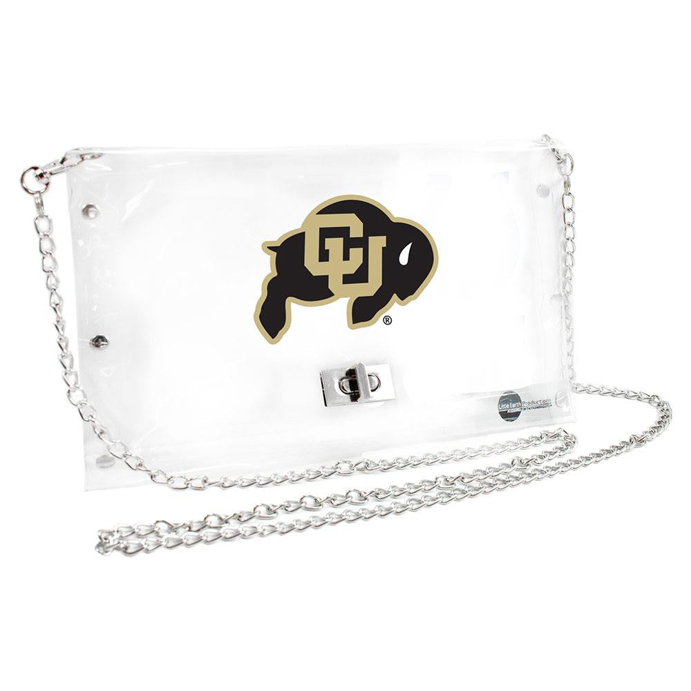 Colorado Golden Buffaloes NCAA Clear Envelope Purse