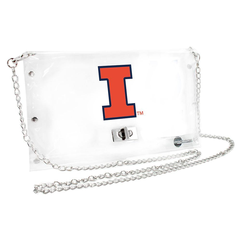 Illinois Fighting Illini NCAA Clear Envelope Purse