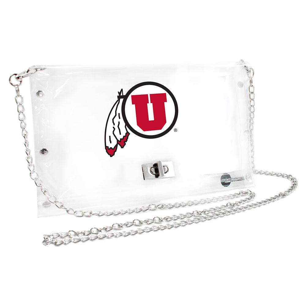 Utah Utes NCAA Clear Envelope Purse