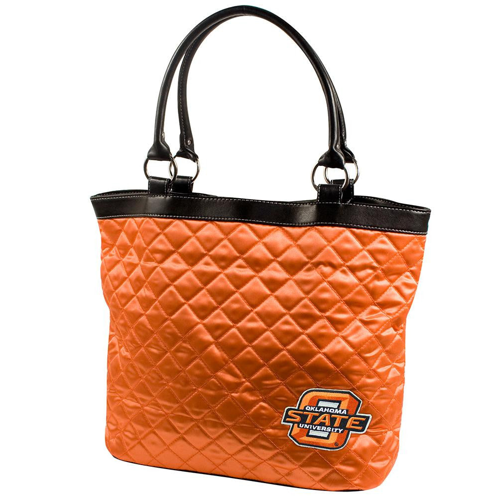 Oklahoma State Cowboys NCAA Quilted Tote (Orange)