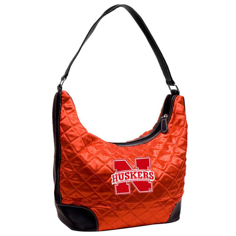 Nebraska Cornhuskers NCAA Quilted Hobo (Light Red)