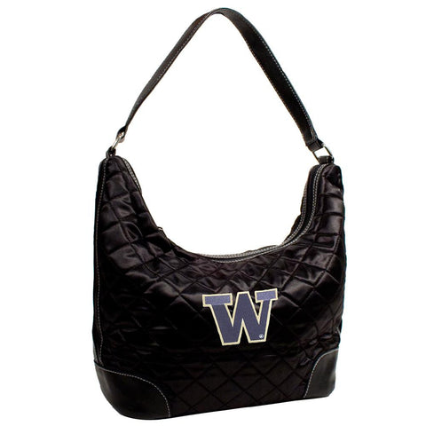 Washington Huskies NCAA Quilted Hobo (Black)