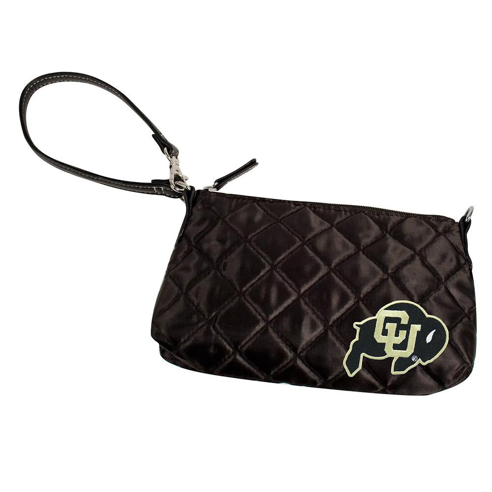 Colorado Golden Buffaloes NCAA Quilted Wristlet (Black)