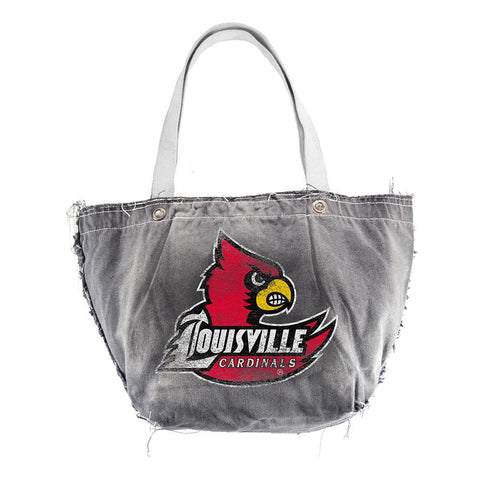 Louisville Cardinals NCAA Vintage Denim Tote