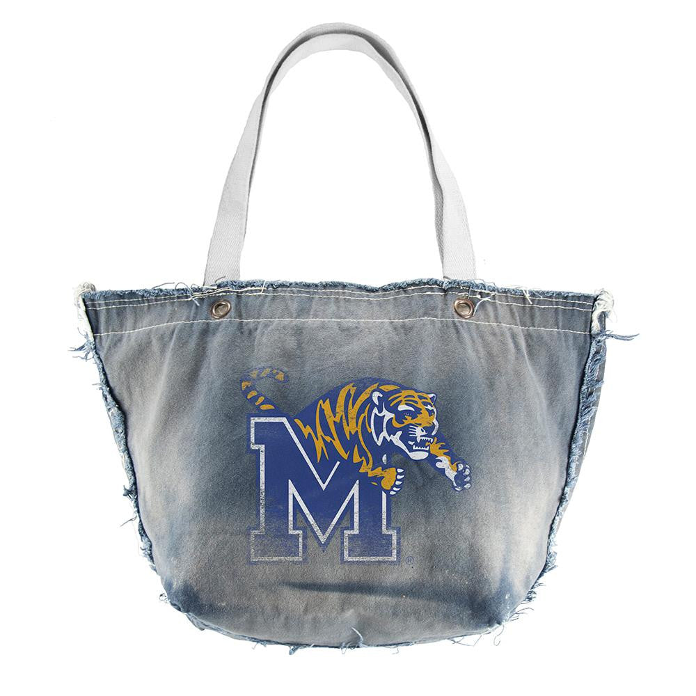 Memphis Tigers NCAA Vintage Denim Tote