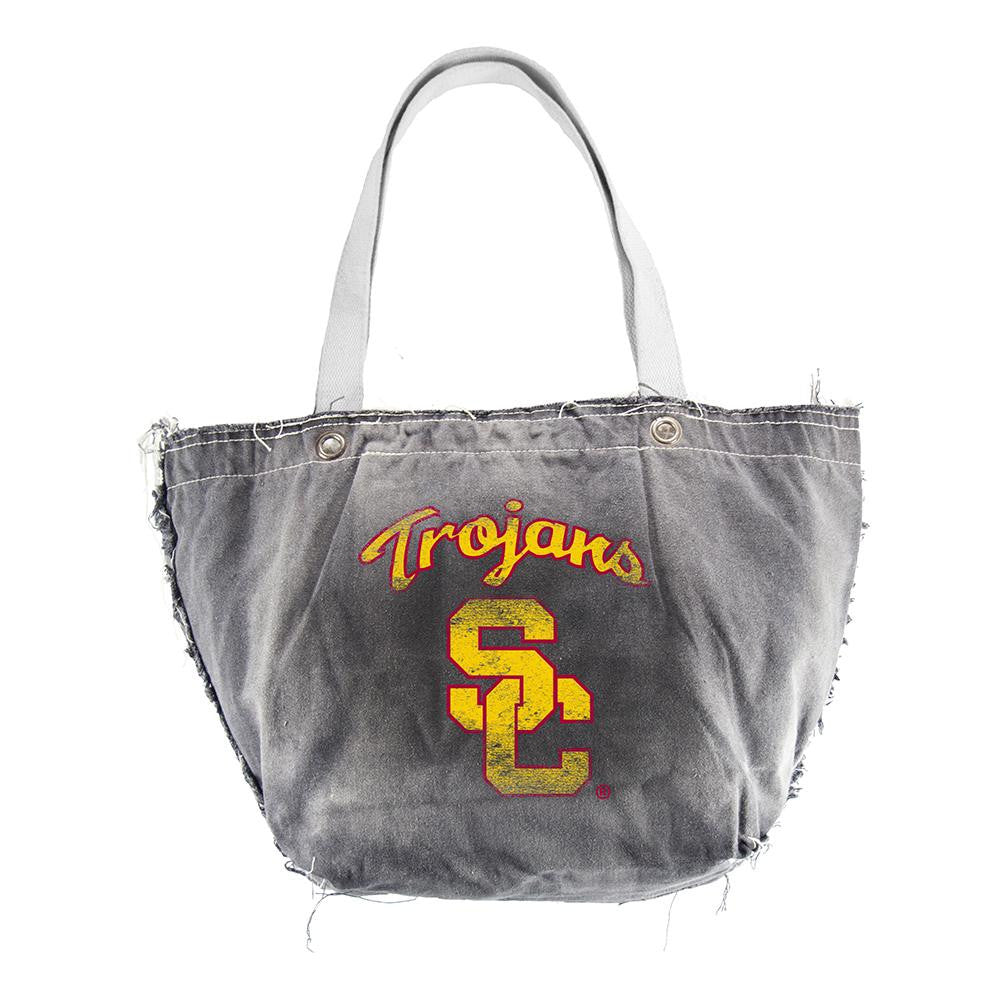 USC Trojans NCAA Vintage Denim Tote