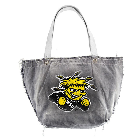 Wichita State Shockers NCAA Vintage Denim Tote