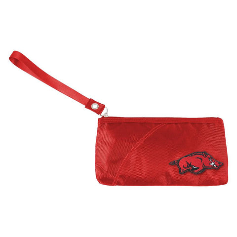 Arkansas Razorbacks NCAA Color Sheen Wristlet (Light Red)