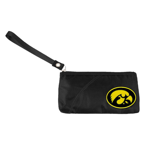 Iowa Hawkeyes NCAA Color Sheen Wristlet (Black)