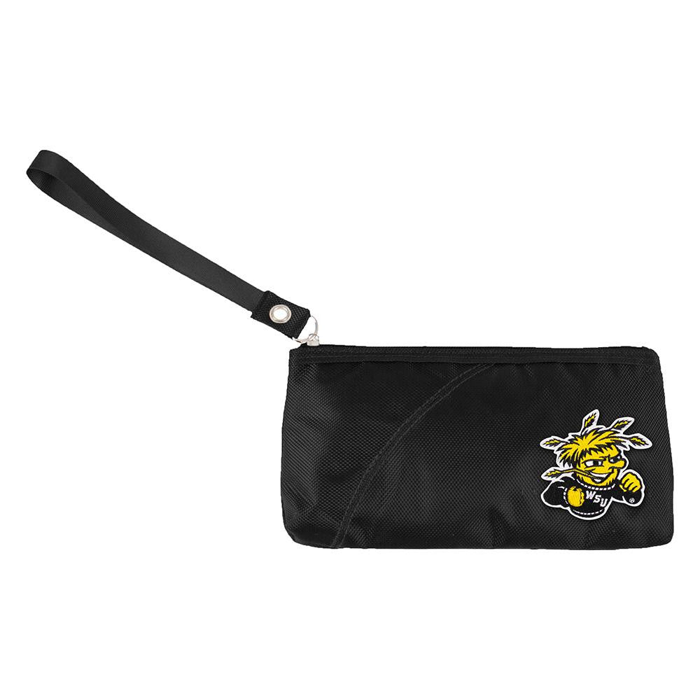 Wichita State Shockers NCAA Color Sheen Wristlet (Black)