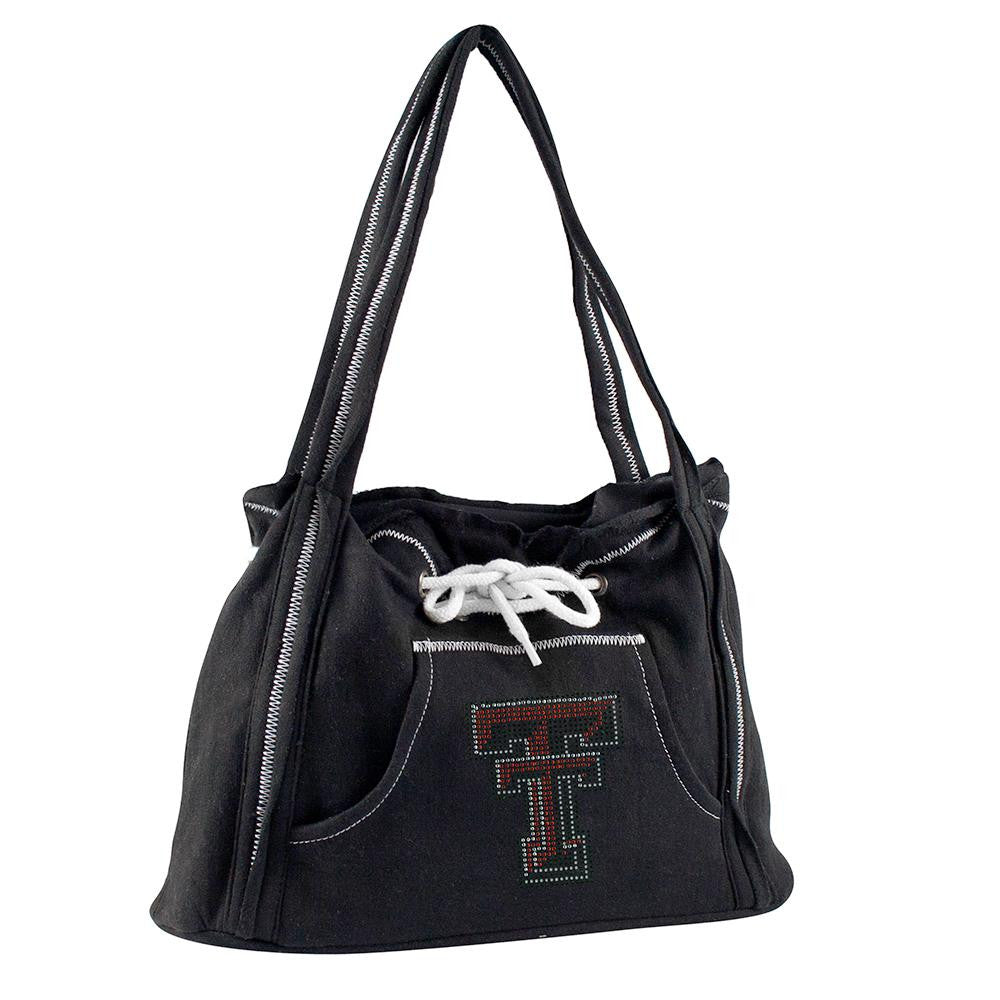 Texas Tech Red Raiders NCAA Sport Noir Hoodie Purse