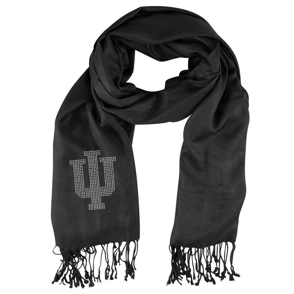 Indiana Hoosiers NCAA Black Pashi Fan Scarf