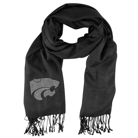 Kansas State Wildcats NCAA Black Pashi Fan Scarf