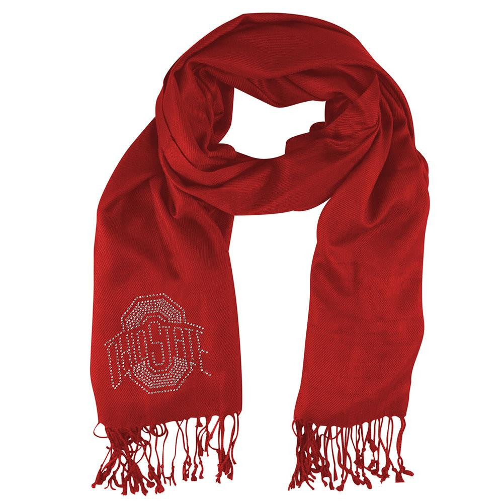 Ohio State Buckeyes NCAA Pashi Fan Scarf (Light Red)