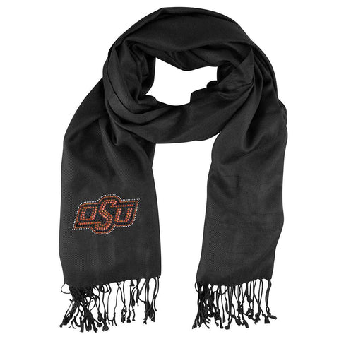 Oklahoma State Cowboys NCAA Black Pashi Fan Scarf