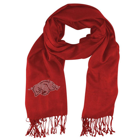 Arkansas Razorbacks NCAA Pashi Fan Scarf (Light Red)