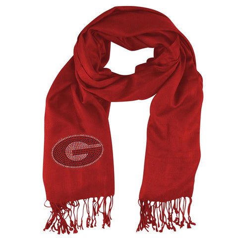 Georgia Bulldogs NCAA Pashi Fan Scarf (Light Red)